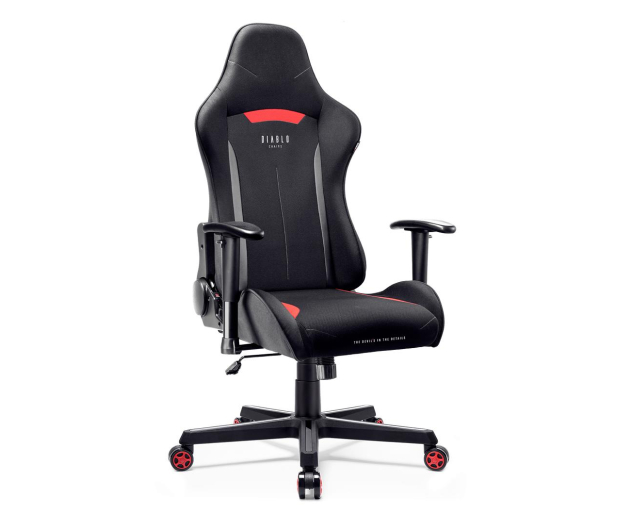 DIABLO Chair FOTEL GAMINGOWY DIABLO X-ST4RTER  czarno-czerwony $ - 1192304 - zdjęcie